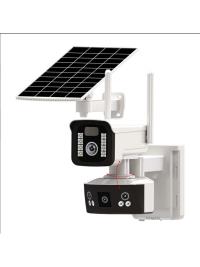 OKAM O-KAM-3920 6MP 4G SOLAR Dual Lens PTZ Camera GUNEŞ PANLLİ SOLAR